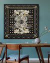 SILK ON CANVAS | PARIS | FRAMED